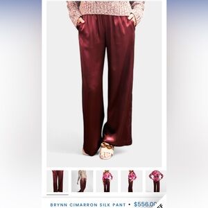 Sablyn Brynn Silk Pant in Cimarron